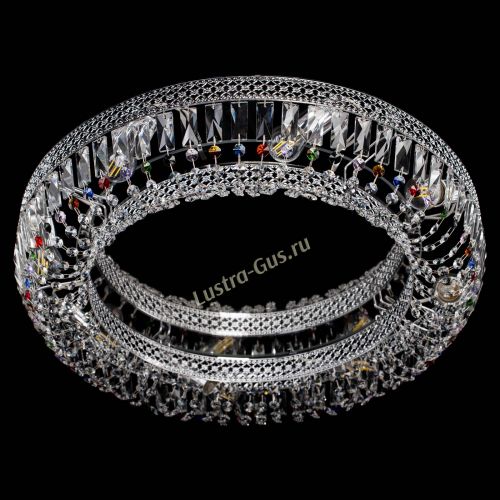 Люстра Венеция Кольцо №8 пластинка разноцветная в Химках Гусь Хрустальный