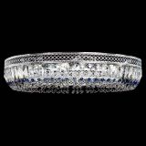 Люстра Венеция Кольцо №8 пластинка синяя в Химках