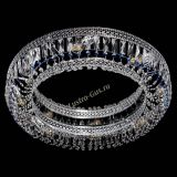 Люстра Венеция Кольцо №8 пластинка синяя в Химках