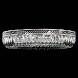 Люстра Венеция Кольцо №8 пластинка зеленая в Химках