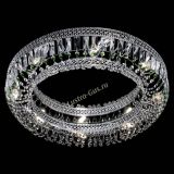 Люстра Венеция Кольцо №8 пластинка зеленая в Химках