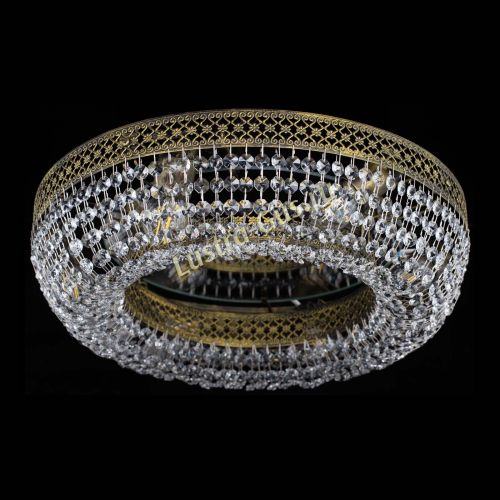 Люстра Венеция Кольцо №6 под бронзу в Химках Гусь Хрустальный