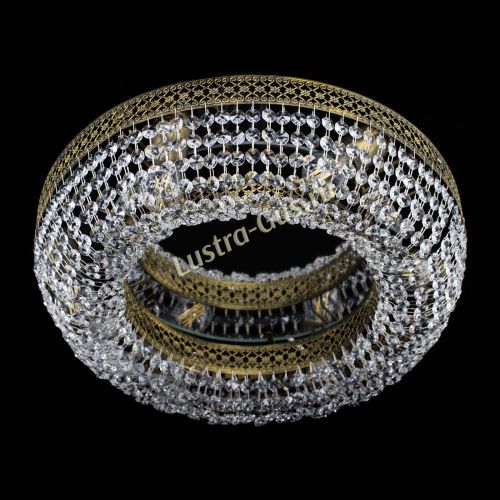 Люстра Венеция Кольцо №6 под бронзу в Химках Гусь Хрустальный