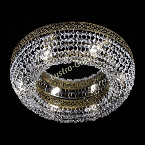 Люстра Венеция Кольцо №6 под бронзу в Химках Гусь Хрустальный