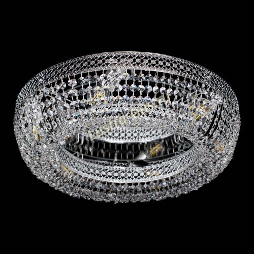 Люстра Венеция Кольцо 500 мм в Химках Гусь Хрустальный