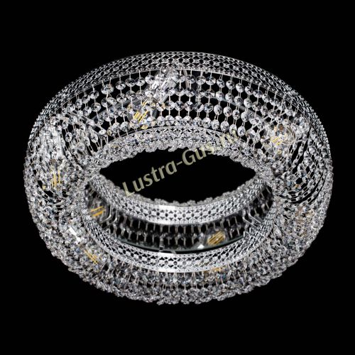 Люстра Венеция Кольцо 500 мм в Химках Гусь Хрустальный