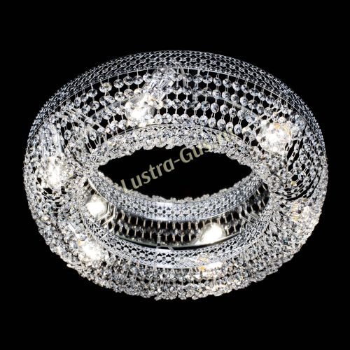 Люстра Венеция Кольцо 500 мм в Химках Гусь Хрустальный