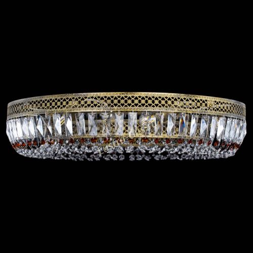 Люстра Венеция Кольцо №8 пластинка под бронзу Чайная в Химках Гусь Хрустальный