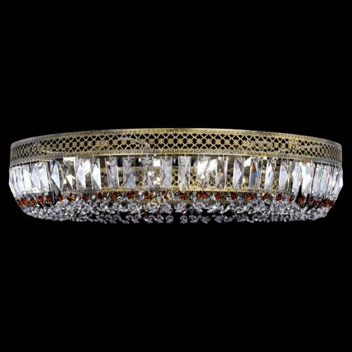 Люстра Венеция Кольцо №8 пластинка под бронзу Чайная в Химках Гусь Хрустальный