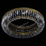 Люстра Венеция Кольцо №8 пластинка под бронзу Фиолетовая в Химках Люстра Венеция Кольцо №8 пластинка под бронзу Фиолетовая в Химках