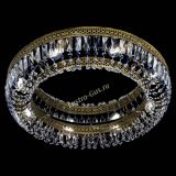 Люстра Венеция Кольцо №8 пластинка под бронзу Синяя в Химках Люстра Венеция Кольцо №8 пластинка под бронзу Синяя в Химках