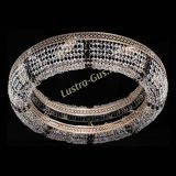 Люстра Венеция Кольцо №8 черная в Химках