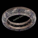 Люстра Венеция Кольцо №8 фиолетовая в Химках