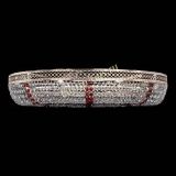 Люстра Венеция Кольцо №8 красное в Химках Люстра Венеция Кольцо №8 красное в Химках