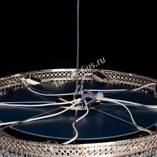 Люстра Венеция Кольцо №8 синее в Химках Гусь Хрустальный