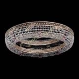 Люстра Венеция Кольцо №8 розовая в Химках