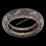 Люстра Венеция Кольцо №8 розовая в Химках