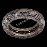 Люстра Венеция Кольцо №8 розовая в Химках