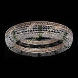 Люстра Венеция Кольцо №8 зеленое в Химках Люстра Венеция Кольцо №8 зеленое в Химках