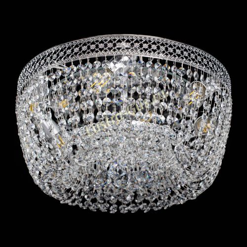 Люстра Венеция Кольцо конус 400 мм в Химках Гусь Хрустальный