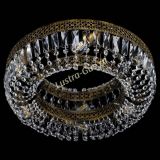 Люстра Венеция Кольцо пластинка под бронзу в Химках