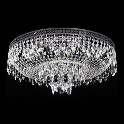 Люстра Венеция Кольцо Черная №8 черная в Химках Гусь Хрустальный