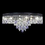 Люстра Венеция Кольцо Черная №8 фиолетовая в Химках Люстра Венеция Кольцо Черная №8 фиолетовая в Химках