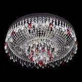 Люстра Венеция Кольцо Черная №8 красная в Химках