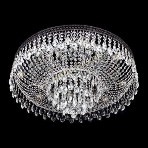 Люстра Венеция Кольцо журавлик №8 черная в Химках Гусь Хрустальный