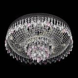 Люстра Венеция Кольцо Черная №8 розовая в Химках Люстра Венеция Кольцо Черная №8 розовая в Химках