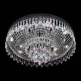 Люстра Венеция Кольцо Черная №8 розовая в Химках Люстра Венеция Кольцо Черная №8 розовая в Химках