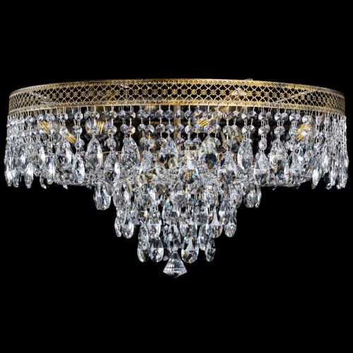 Люстра Венеция Кольцо журавлик №8 под бронзу в Химках Гусь Хрустальный