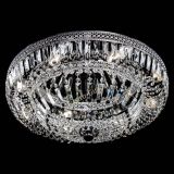 Люстра Венеция Купол пластинка 600 Черная в Химках