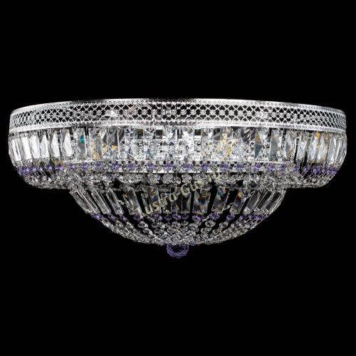 Люстра Венеция Купол пластинка 600 Фиолетовая в Химках Люстра Венеция Купол пластинка 600 Фиолетовая в Химках