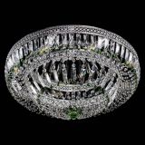 Люстра Венеция Купол пластинка 600 Зеленая в Химках