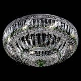 Люстра Венеция Купол пластинка 600 Зеленая в Химках