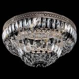 Люстра Венеция Купол пластинка Черная в Химках