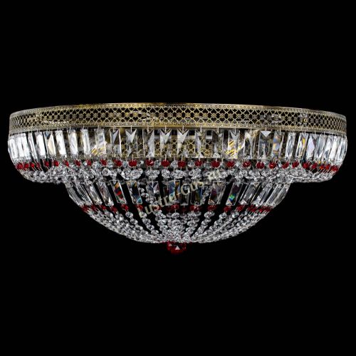 Люстра Венеция Купол пластинка под бронзу Красная в Химках Люстра Венеция Купол пластинка под бронзу Красная в Химках