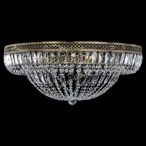 Люстра Венеция Купол пластинка под бронзу в Химках Гусь Хрустальный