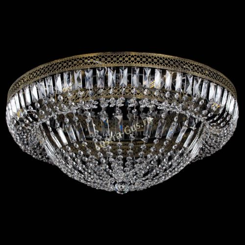 Люстра Венеция Купол пластинка под бронзу в Химках Гусь Хрустальный
