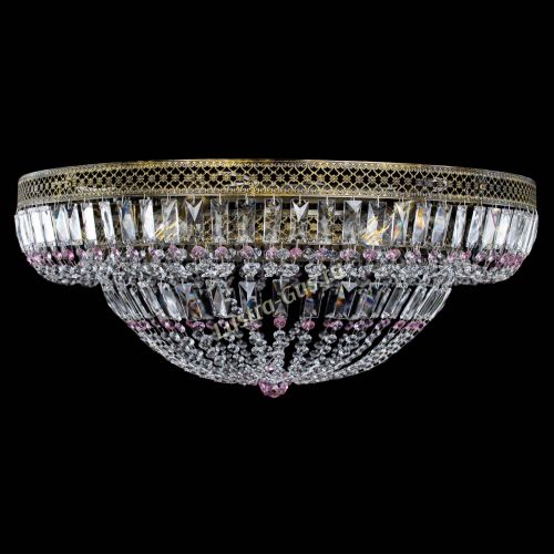 Люстра Венеция Купол пластинка под бронзу Розовая в Химках Люстра Венеция Купол пластинка под бронзу Розовая в Химках