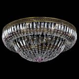 Люстра Венеция Купол пластинка под бронзу Розовая в Химках Люстра Венеция Купол пластинка под бронзу Розовая в Химках