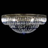 Люстра Венеция Купол пластинка под бронзу Синяя в Химках Люстра Венеция Купол пластинка под бронзу Синяя в Химках