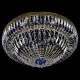 Люстра Венеция Купол пластинка под бронзу Синяя в Химках Люстра Венеция Купол пластинка под бронзу Синяя в Химках