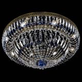 Люстра Венеция Купол пластинка под бронзу Синяя в Химках Люстра Венеция Купол пластинка под бронзу Синяя в Химках