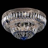 Люстра Венеция Купол пластинка Синяя в Химках