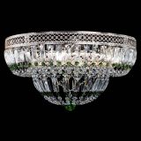 Люстра Венеция Купол пластинка Зеленая в Химках