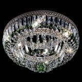 Люстра Венеция Купол пластинка Зеленая в Химках