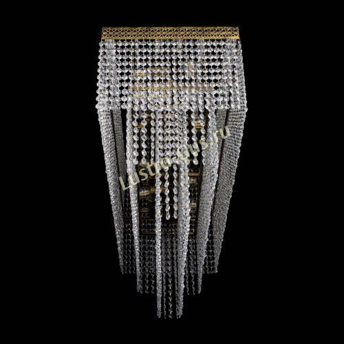 Люстра Прямоугольник Венеция №8 под бронзу в Химках Гусь Хрустальный