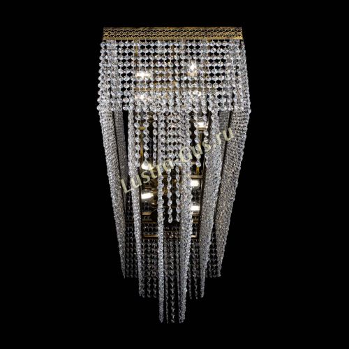 Люстра Прямоугольник Венеция №8 под бронзу в Химках Гусь Хрустальный